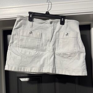 American Eagle Outfitters White Skort